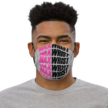 MW PINK💕 - Face mask (PINK on Grey, LG pattern MW)