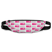 MW PINK💕- NEW! PINK and Grey on WHITE MAXWRIST - Fanny Pack