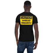 MAXWRIST PH CAUTION WHEELIES Short-Sleeve Unisex T-Shirt